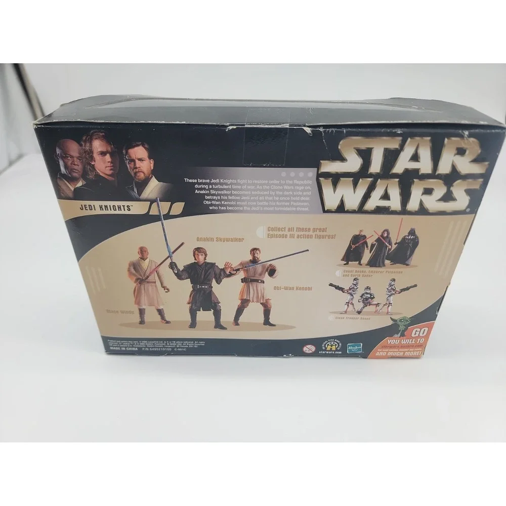 2005 Commemorative ROTS DVD Collection - Anakin Mace Obi-Wan Star Wars NEW!